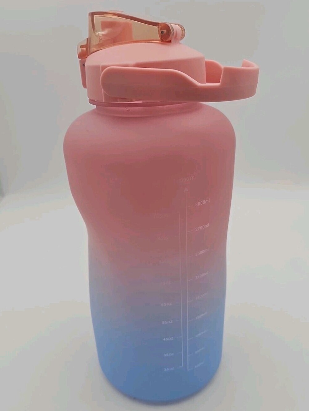 Fidus hydrate motivational ombre water bottle